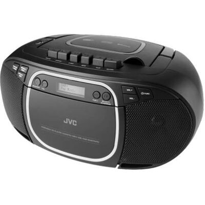 JVC RC-E561B-DAB - Tragbarer CD-Player - Schwarz JVC RC-E561B-DAB - Tragbarer CD-Player - Schwarz