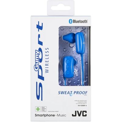 Auriculares deportivos Bluetooth JVC HA-F250BT - Azul Auriculares deportivos Bluetooth JVC HA-F250BT - Azul
