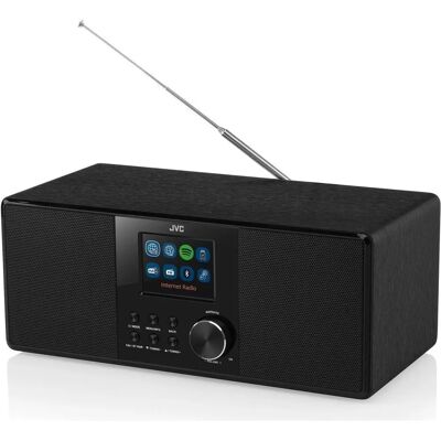 JVC RA-E981B - Internetradio, DAB+/FM, Bluetooth, WiFi - Schwarz JVC RA-E981B - Internetradio, DAB+/FM, Bluetooth, WiFi - Schwarz