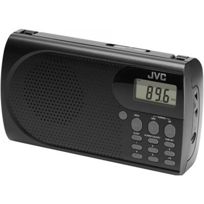 JVC RA-E431B Tragbares Radio - FM Tuner, LCD, Batterie, Kompakt JVC RA-E431B Tragbares Radio - FM Tuner, LCD, Batterie, Kompakt