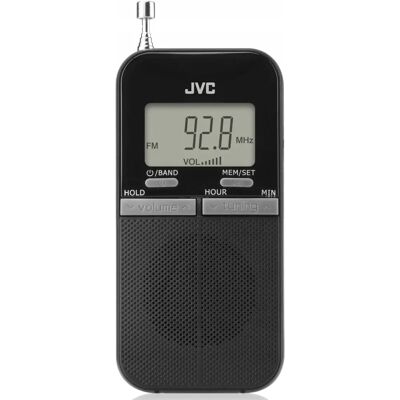 JVC RA-E411B Schwarzes tragbares Radio - Radio JVC RA-E411B Schwarzes tragbares Radio - Radio