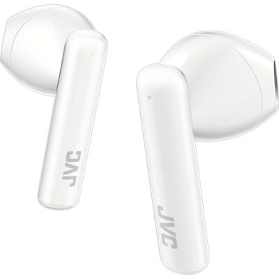 JVC HA-A4T True Wireless Ohrhörer - 30h Akku - IPX4 - Bluetooth - Fernbedienung & Mikrofon - Weiß JVC HA-A4T True Wireless Ohrhörer - 30h Akku - IPX4 - Bluetooth - Fernbedienung & Mikrofon - Weiß