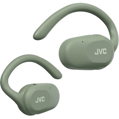 JVC Ha-Np40t - True Wireless-Kopfhörer mit Mikrofon - Offenes Ohr - Über-Ohren-Montage - Bluetooth - Grün JVC Ha-Np40t - True Wireless-Kopfhörer mit Mikrofon - Offenes Ohr - Über-Ohren-Montage - Bluetooth - Grün