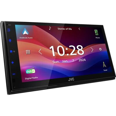 JVC Multimedia modtager 2 DIN Android Auto, Apple CarPlay - Car Multimedia Receiver JVC Multimedia modtager 2 DIN Android Auto, Apple CarPlay - Car Multimedia Receiver