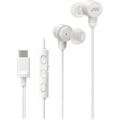 JVC Headset White - Wired In-ear Calls/Music USB-C JVC Headset White - Wired In-ear Calls/Music USB-C