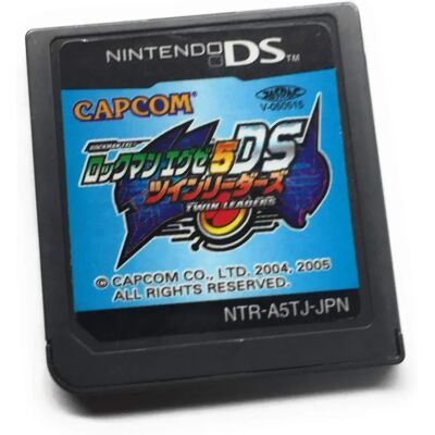 Rockman Exe 5 Ds Double Leaders - Video Game Cartridge Rockman Exe 5 Ds Double Leaders - Video Game Cartridge