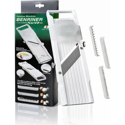 Benriner Witte Mandoline Groente Snijmachine - Groente Snijmachine Benriner Witte Mandoline Groente Snijmachine - Groente Snijmachine