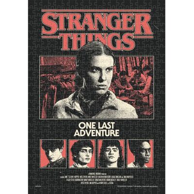 Epoch Toys - EP5281K - Stranger Things - Puzzle - Publicité Epoch Toys - EP5281K - Stranger Things - Puzzle - Publicité