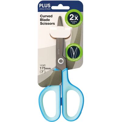 JAPAN FitCut Curve Schaar - 17,5cm Blau JAPAN FitCut Curve Schaar - 17,5cm Blau