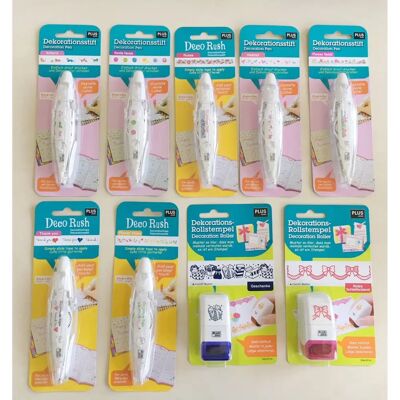 PLUS Japan 59143 Scrapbooking Dekorationsset PLUS Japan 59143 Scrapbooking Dekorationsset