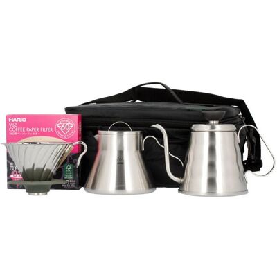Hario - Outdoor Coffee Basic Set - Robustes Pour-Over-Kaffeekit Hario - Outdoor Coffee Basic Set - Robustes Pour-Over-Kaffeekit