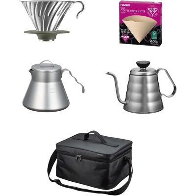 Hario - Outdoor Coffee Basic Set - Robustes Pour-Over-Kaffeekit Hario - Outdoor Coffee Basic Set - Robustes Pour-Over-Kaffeekit
