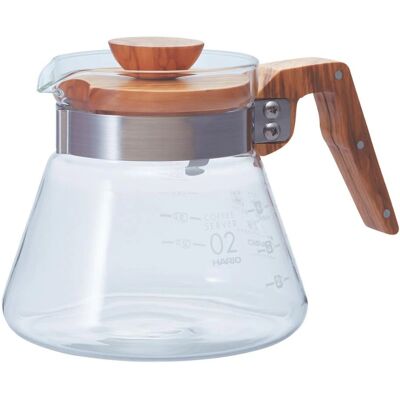 Hario Olive Wood Coffee Server - 600ml - Coffee Server Hario Olive Wood Coffee Server - 600ml - Coffee Server