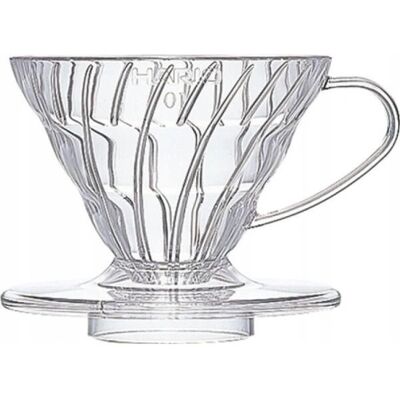 Hario V60 Dripper Transparent - 01 - Cafetière - Publicité Hario V60 Dripper Transparent - 01 - Cafetière - Publicité