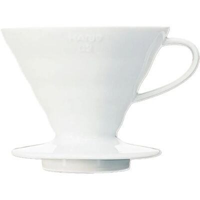Hario Alb Keramic V60 Dripper - Mașină de cafea Hario Alb Keramic V60 Dripper - Mașină de cafea