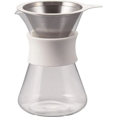 Hario Glaskaffeemaschine – Weiss, Kaffeebereiter Hario Glaskaffeemaschine – Weiss, Kaffeebereiter