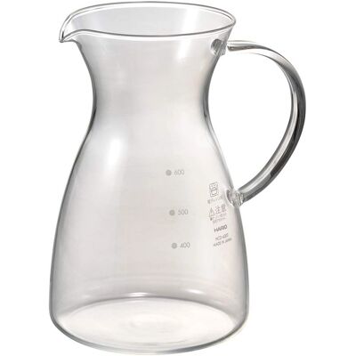 HARIO Hittebestendige Decanter 600ml - Karaffe voor warme dranken HARIO Hittebestendige Decanter 600ml - Karaffe voor warme dranken