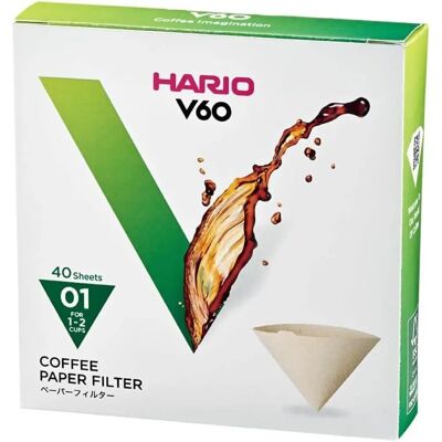 HARIO V60 - Braun - Kaffeefilter HARIO V60 - Braun - Kaffeefilter
