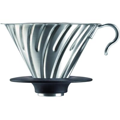 Hario V60 Edelstahl Dripper - 1-4 Tassen - Japan Hario V60 Edelstahl Dripper - 1-4 Tassen - Japan