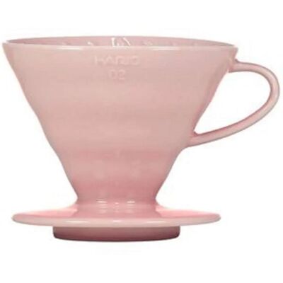 Hario Pink Keramik V60-02 Kaffee-Filter - 300-500ml Hario Pink Keramik V60-02 Kaffee-Filter - 300-500ml
