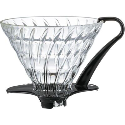Hario Filtro caffè in vetro - 300-800ml - Nero - Filtro di caffè Hario Filtro caffè in vetro - 300-800ml - Nero - Filtro di caffè