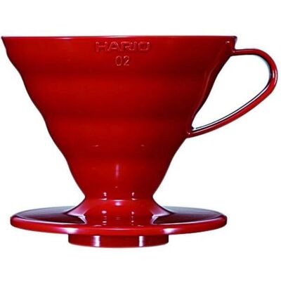 Hario V60-02 - Roșu - Filtru de cafea Hario V60-02 - Roșu - Filtru de cafea