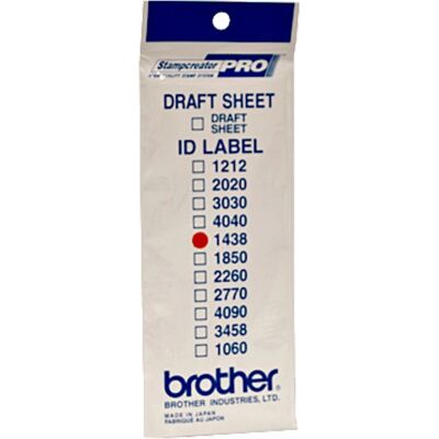 Brother ID1438 Etikettendrucker - 14x38mm Weiße Etiketten Brother ID1438 Etikettendrucker - 14x38mm Weiße Etiketten