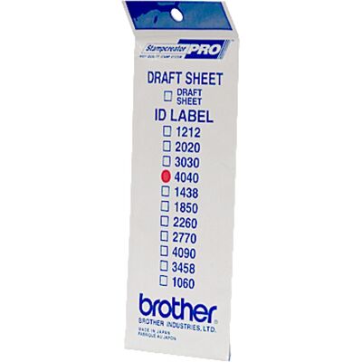 Brother ID4040 Étiquettes - 40x40mm - Blanc - Étiquettes d'imprimante - Publicité Brother ID4040 Étiquettes - 40x40mm - Blanc - Étiquettes d'imprimante - Publicité