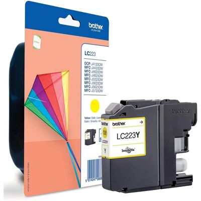 Cartouche d'encre jaune Brother J4420DW J4620DW - 5 unités Cartouche d'encre jaune Brother J4420DW J4620DW - 5 unités
