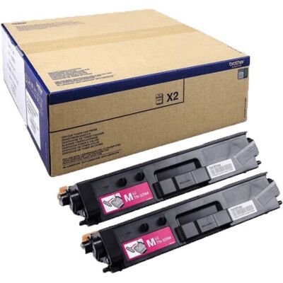 Brother TN-329MTWIN Magenta Toner - 2er-Set - Hoch Kapazität Brother TN-329MTWIN Magenta Toner - 2er-Set - Hoch Kapazität