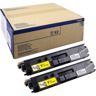 Brother TN-329YTWIN Gelb Toner - 2er-Set Original Brother TN-329YTWIN Gelb Toner - 2er-Set Original