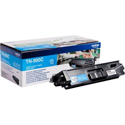 Toner Cyan Brother TN-900C - 6000 Pages Toner Cyan Brother TN-900C - 6000 Pages