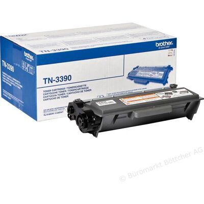 Toner Noir Brother TN-3390P - Très Grande Capacité - Publicité Toner Noir Brother TN-3390P - Très Grande Capacité - Publicité