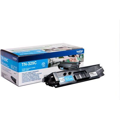 Brother TN-329CP Cyan - Cartouche de toner originale - Jusqu'à 6000 pages - Fournitures d'imprimante - Publicité Brother TN-329CP Cyan - Cartouche de toner originale - Jusqu'à 6000 pages - Fournitures d'imprimante - Publicité