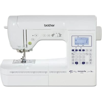 Brother F410 - Machine à coudre 100 points - Publicité Brother F410 - Machine à coudre 100 points - Publicité