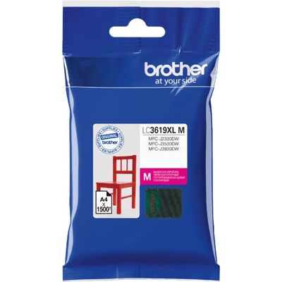 Brother LC-3619XLM Magenta Mustekasetti - Alkuperäinen Brother LC-3619XLM Magenta Mustekasetti - Alkuperäinen