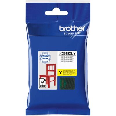 Žlutá inkoustová kazeta Brother LC-3619XLY - Originál Žlutá inkoustová kazeta Brother LC-3619XLY - Originál