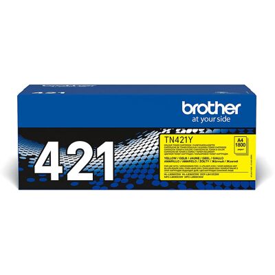 Brother TN-421Y Gelb Tonerpatrone - 1800 Seiten Brother TN-421Y Gelb Tonerpatrone - 1800 Seiten