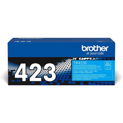 Brother TN-423C Cyan High-Capacity Toner - 4000 Pages Brother TN-423C Cyan High-Capacity Toner - 4000 Pages