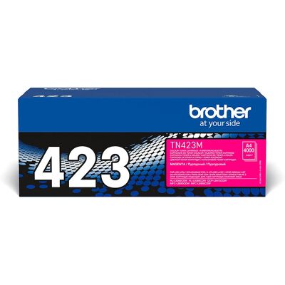 Brother TN-423M Magenta Toner - Høy Kapasitet Brother TN-423M Magenta Toner - Høy Kapasitet