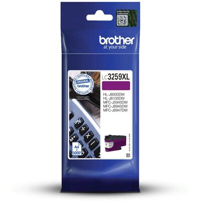Cartuccia toner Brother LC3259XLMP - Alta capacità Magenta Cartuccia toner Brother LC3259XLMP - Alta capacità Magenta