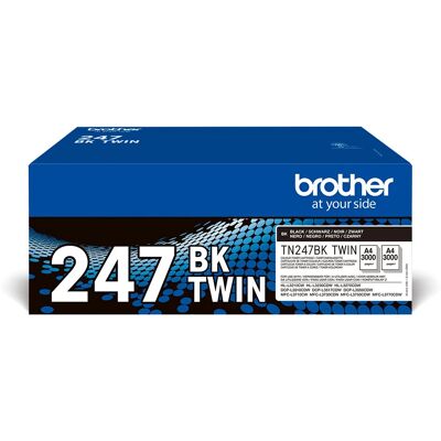 Brother TN-247BKTWIN Confezione Doppia di Toner Nero Brother TN-247BKTWIN Confezione Doppia di Toner Nero