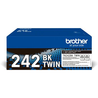 Brother TN-242BKTWIN - 2er Pack - Schwarz - Original Tonerpatrone Brother TN-242BKTWIN - 2er Pack - Schwarz - Original Tonerpatrone