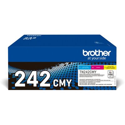 Brother TN-242CMY Toner Cyan Magenta Żółty - Toner Cartridge Brother TN-242CMY Toner Cyan Magenta Żółty - Toner Cartridge