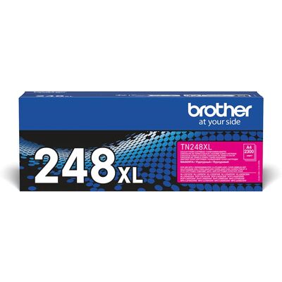 Brother TN-248XLM Magenta Høy Ytelse Toner - Original - 2300 Sider Brother TN-248XLM Magenta Høy Ytelse Toner - Original - 2300 Sider