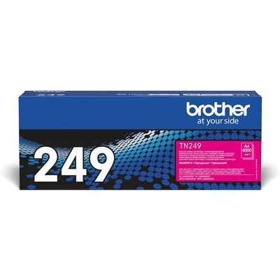 Brother TN-249M Magenta Toner - Original, 4000 Sider Brother TN-249M Magenta Toner - Original, 4000 Sider