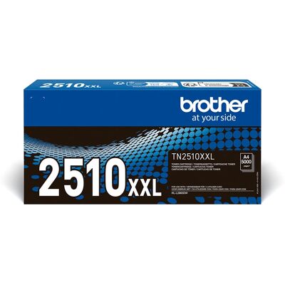 Cartucho de toner preto Brother TN2510XXL - Laser - 5000 páginas Cartucho de toner preto Brother TN2510XXL - Laser - 5000 páginas