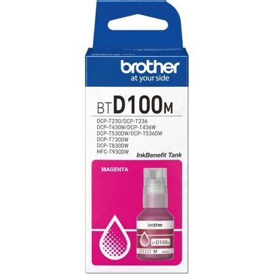 Recharge d'encre Brother BTD100M - Recharge d'encre - Publicité Recharge d'encre Brother BTD100M - Recharge d'encre - Publicité