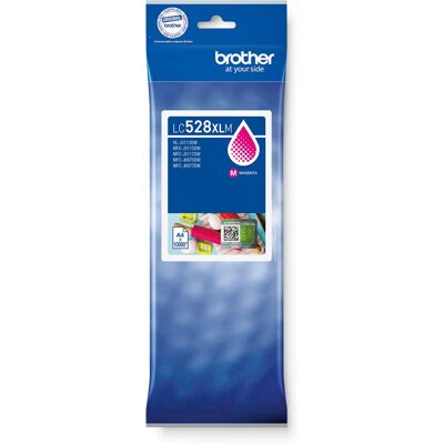 Brother - LC528XLM - Magenta - 10 000 sivua - Ink cartridge Brother - LC528XLM - Magenta - 10 000 sivua - Ink cartridge