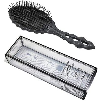 Y.S. Park - YS-AZ34 - Carbon Black - Hair brush - Publicité Y.S. Park - YS-AZ34 - Carbon Black - Hair brush - Publicité